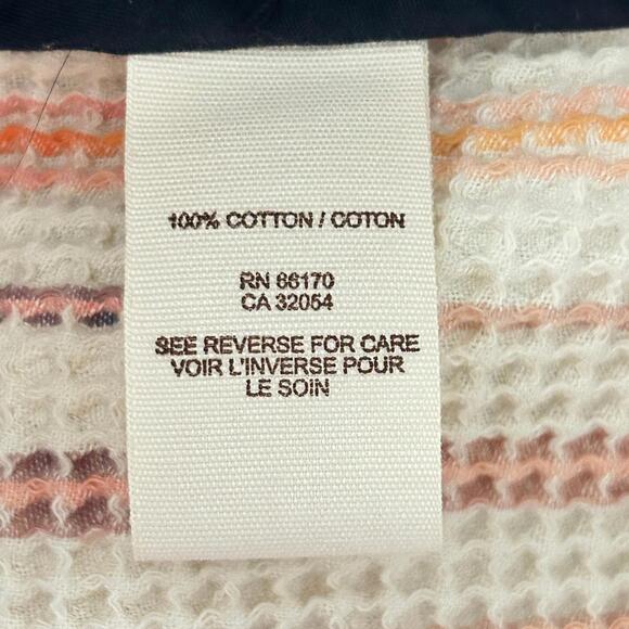 Free People - Striped Jacket in Cream and Pink - Size Medium - Picture 8 of 8